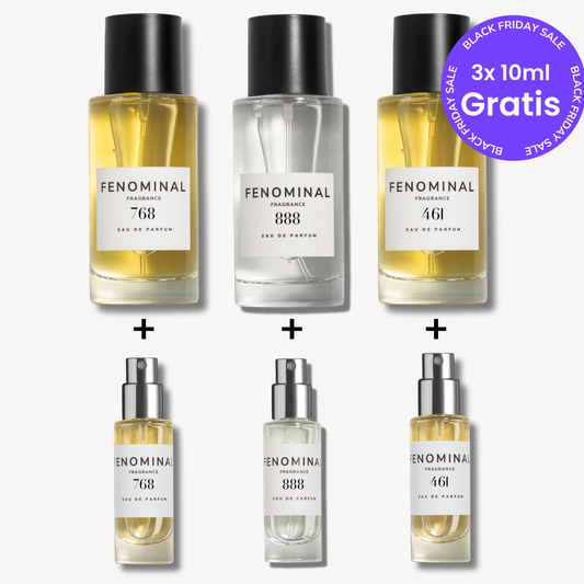 Melike Black Friday Deal (3x50ml + 3x10ml Gratis)