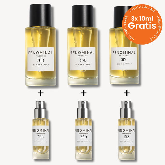 Doresa Halloween Deal (3x50ml + 3x10ml Gratis)